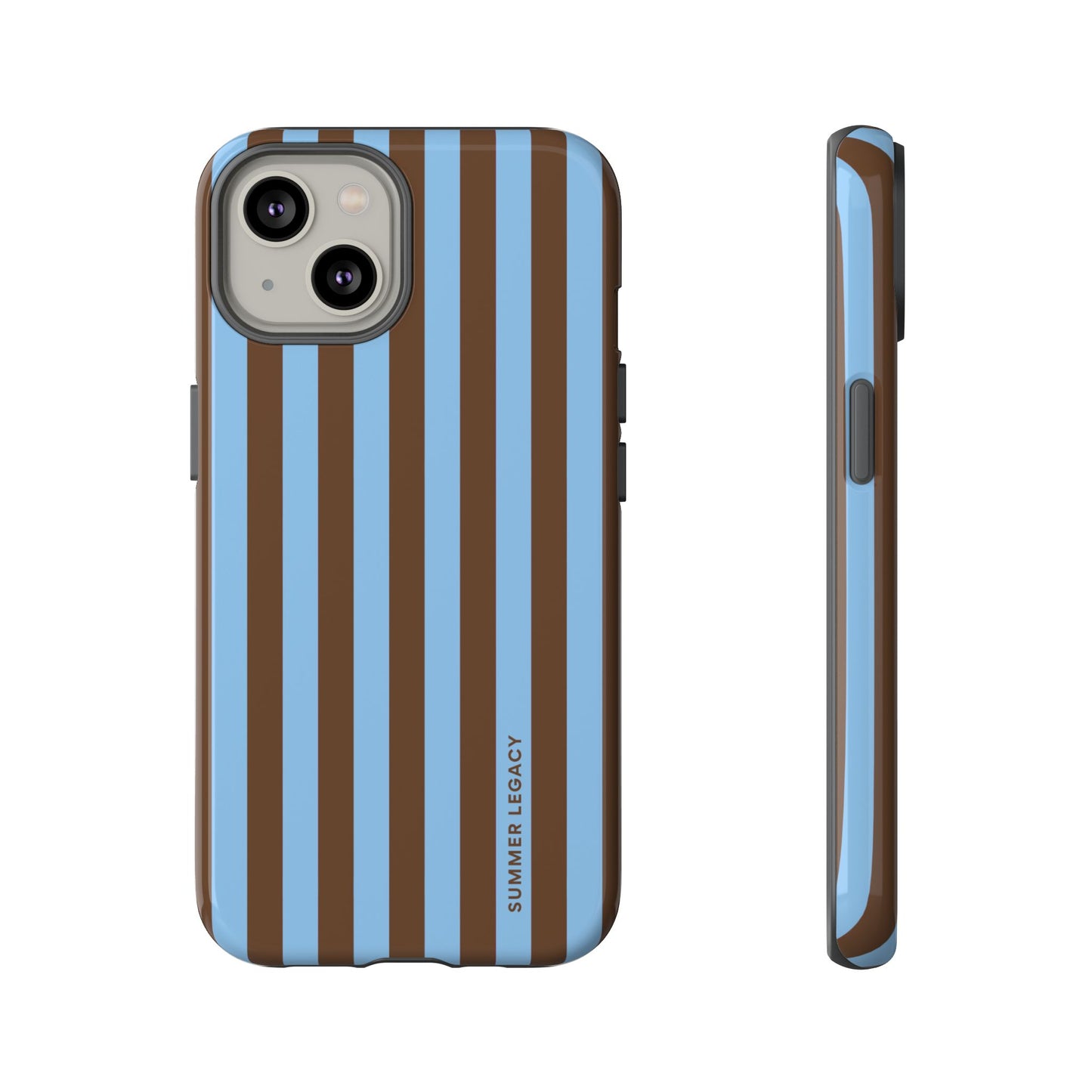 Mocha Stripe iPhone Case