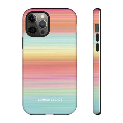 Sunrise Ombre Stripe iPhone Case