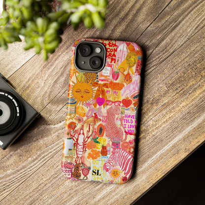 Sunset Aura iPhone Case