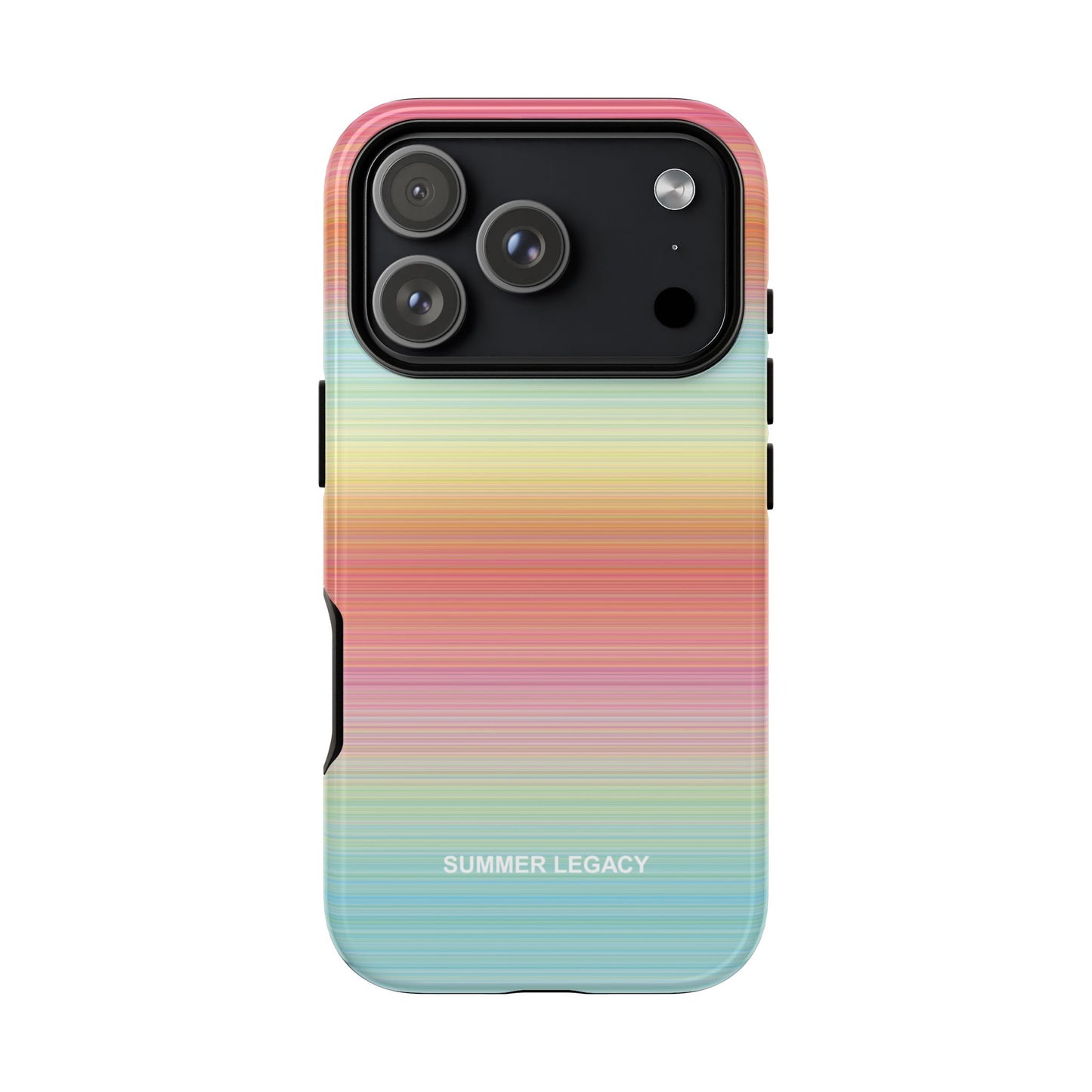 Sunrise Ombre Stripe iPhone Case