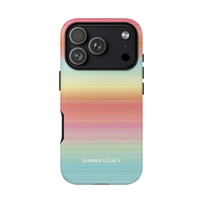 Sunrise Ombre Stripe iPhone Case