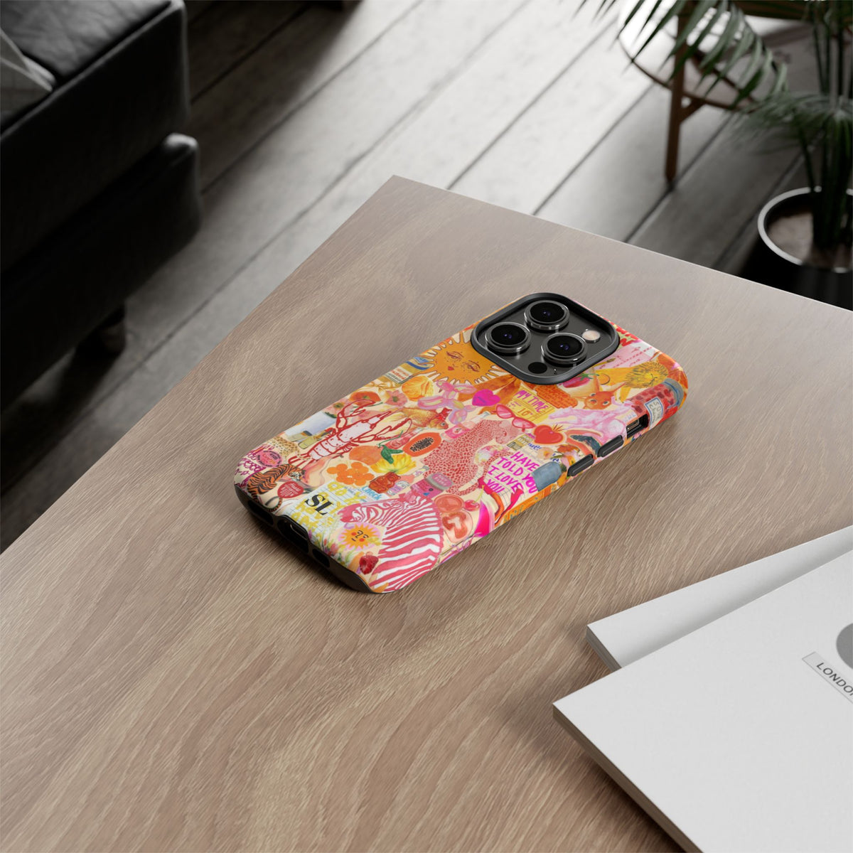 Sunset Aura iPhone Case