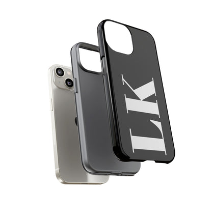 Ebony Custom Initial iPhone Case