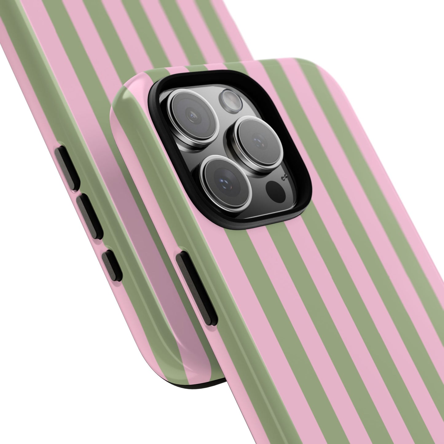 Guava Stripe iPhone Case