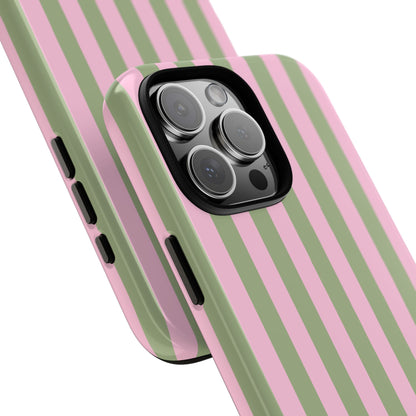 Guava Stripe iPhone Case