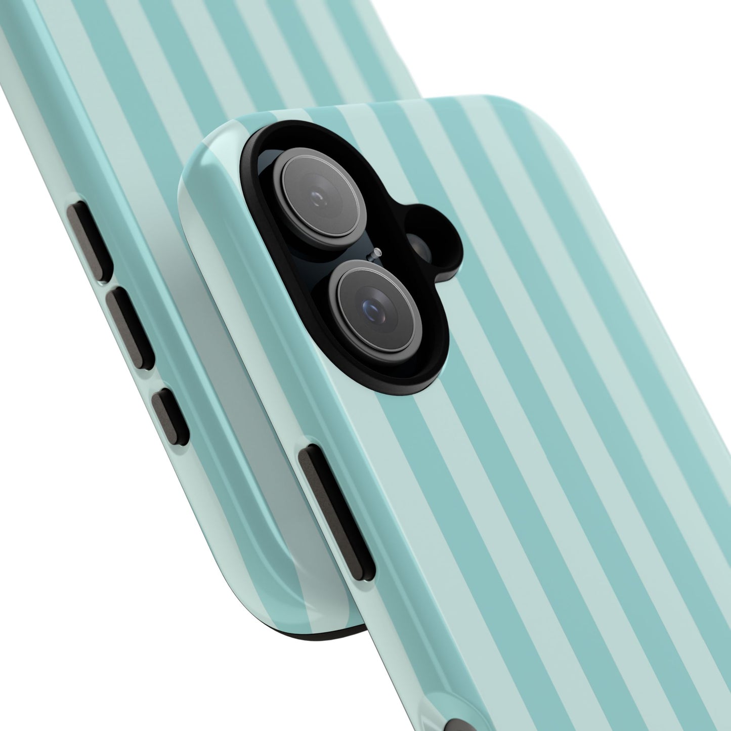 Teal Stripe iPhone Case