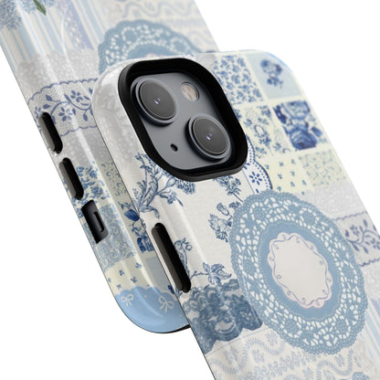 Blue Meadow Patchwork MagSafe Case