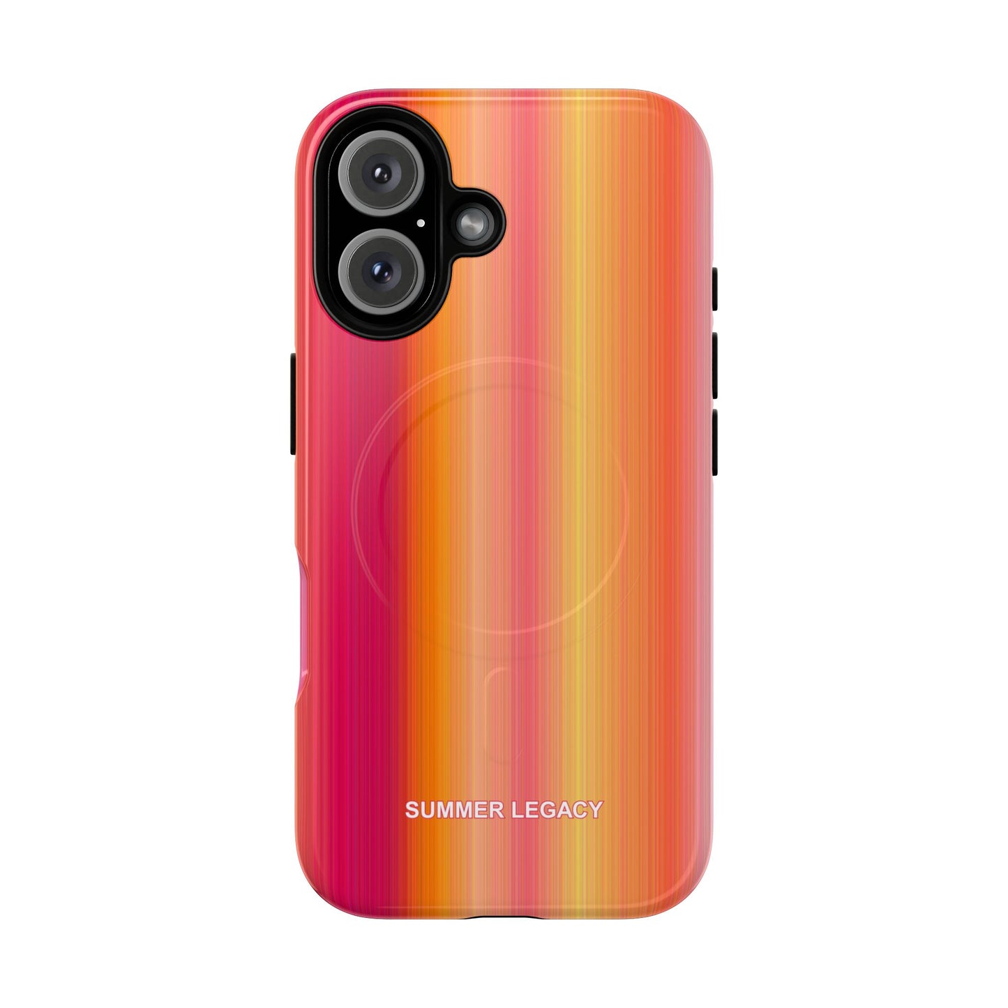 Amber Glow Ombre Stripe MagSafe Case