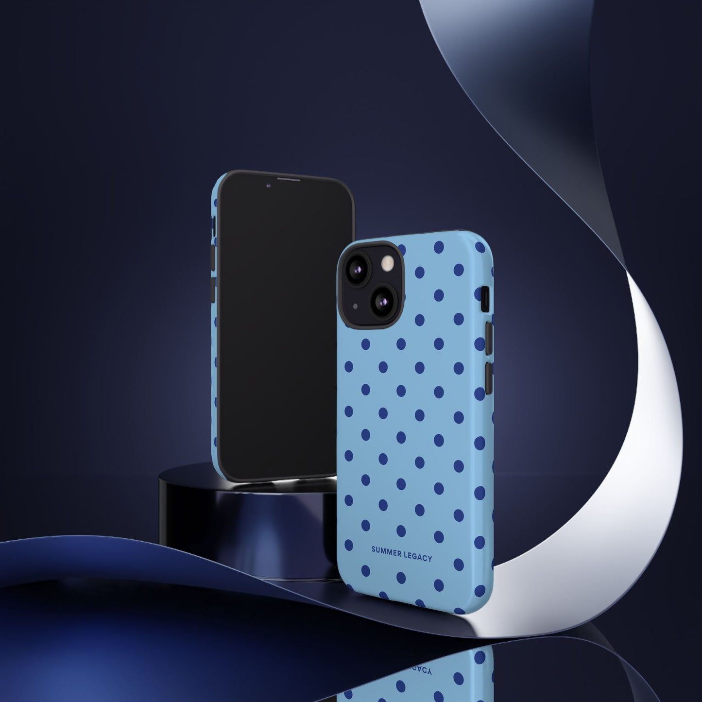 Lagoon Polka Dot iPhone Case