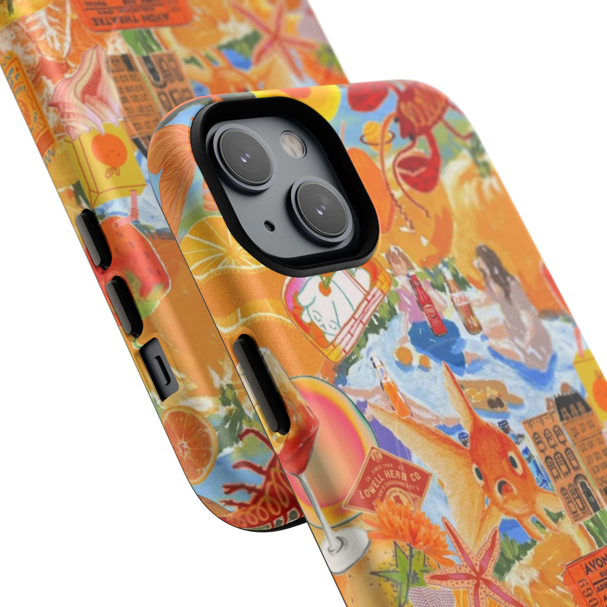 Orange Goldfish MagSafe Case