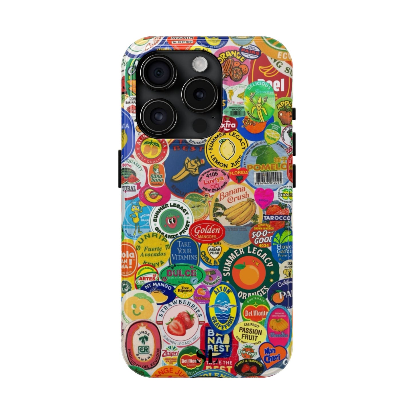 Fruit Sticker iPhone Case