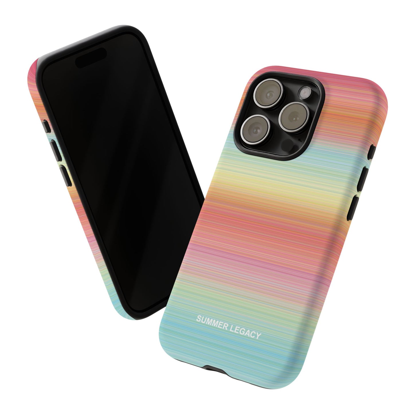 Sunrise Ombre Stripe iPhone Case