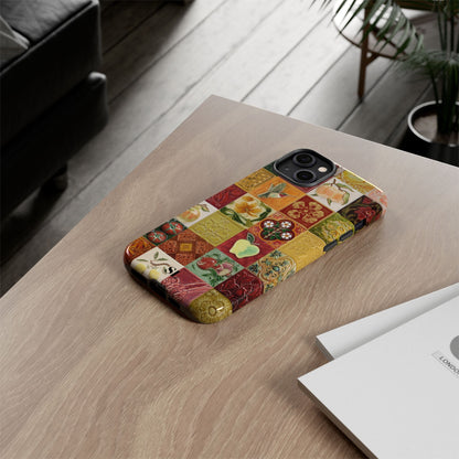 Orchard Mosaic Tiles iPhone Case