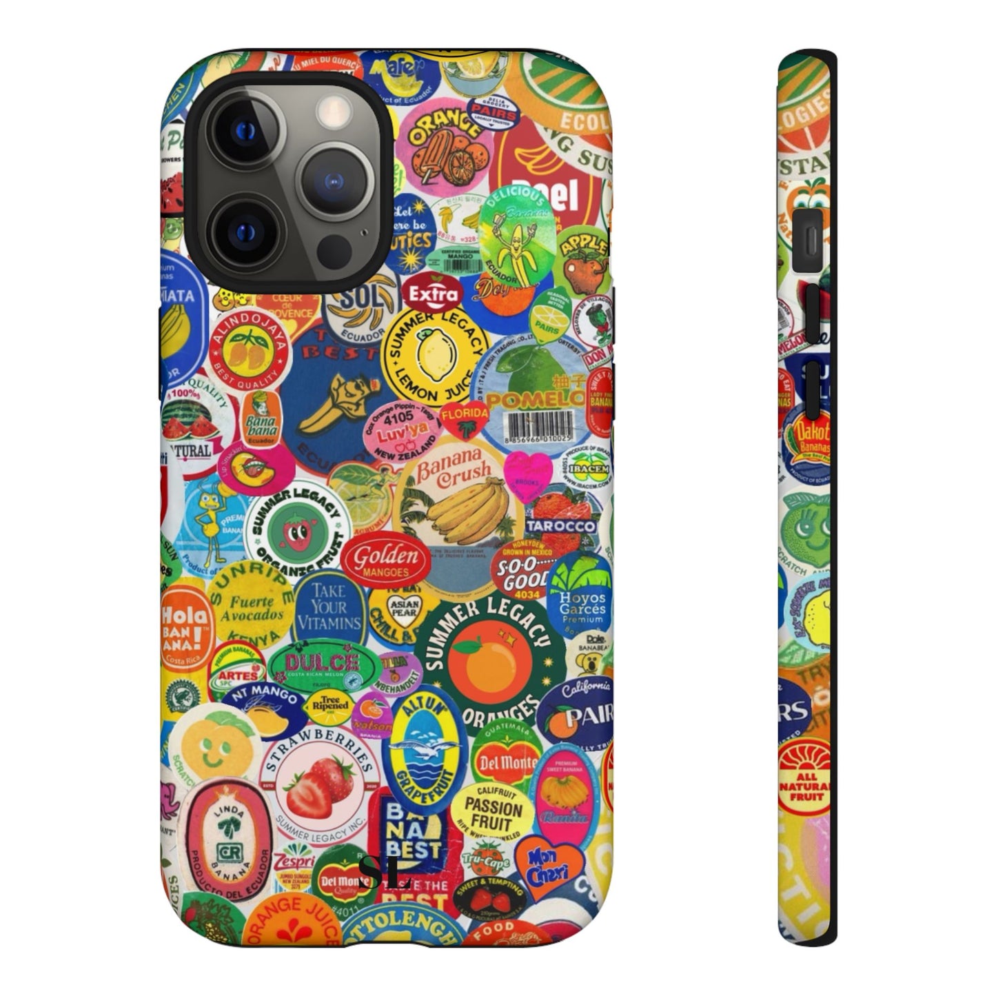 Fruit Stickers iPhone Case