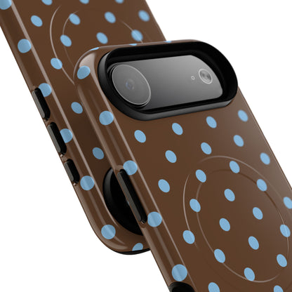 Mocha Polka Dot MagSafe Case