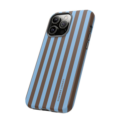 Mocha Stripe iPhone Case