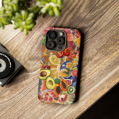 Fruits and Veggies iPhone Case