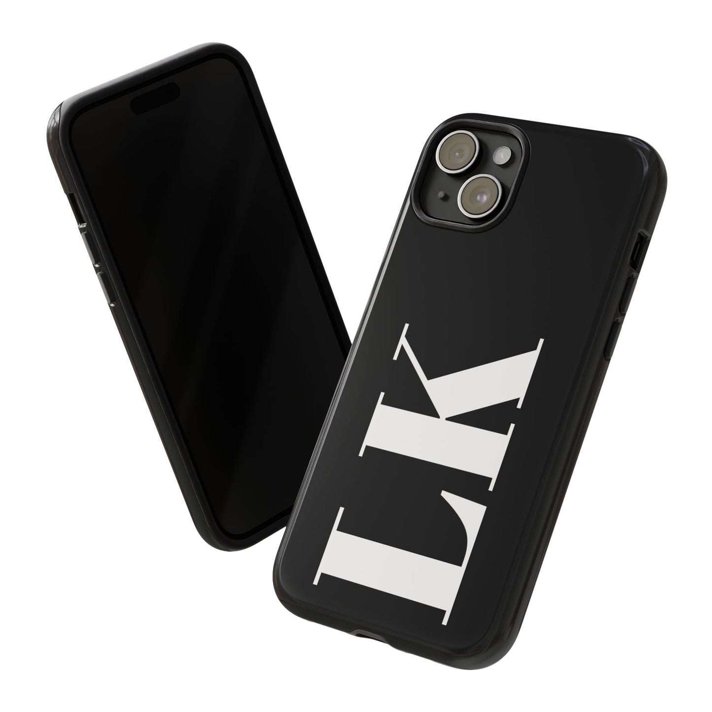 Ebony Custom Initial iPhone Case