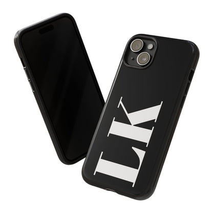 Ebony Custom Initial iPhone Case