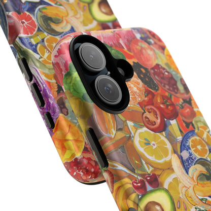 Fruits and Veggies iPhone Case