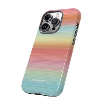 Sunrise Ombre Stripe iPhone Case