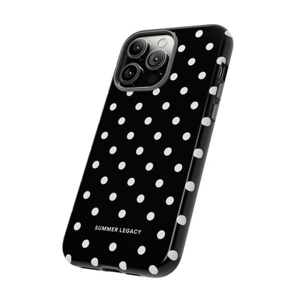 Ebony Polka Dot iPhone Case