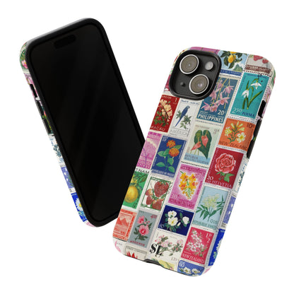 Postcard Stamps iPhone Case