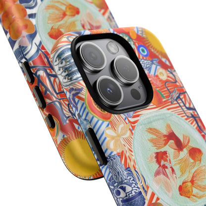 Navy Goldfish Bowl MagSafe Case