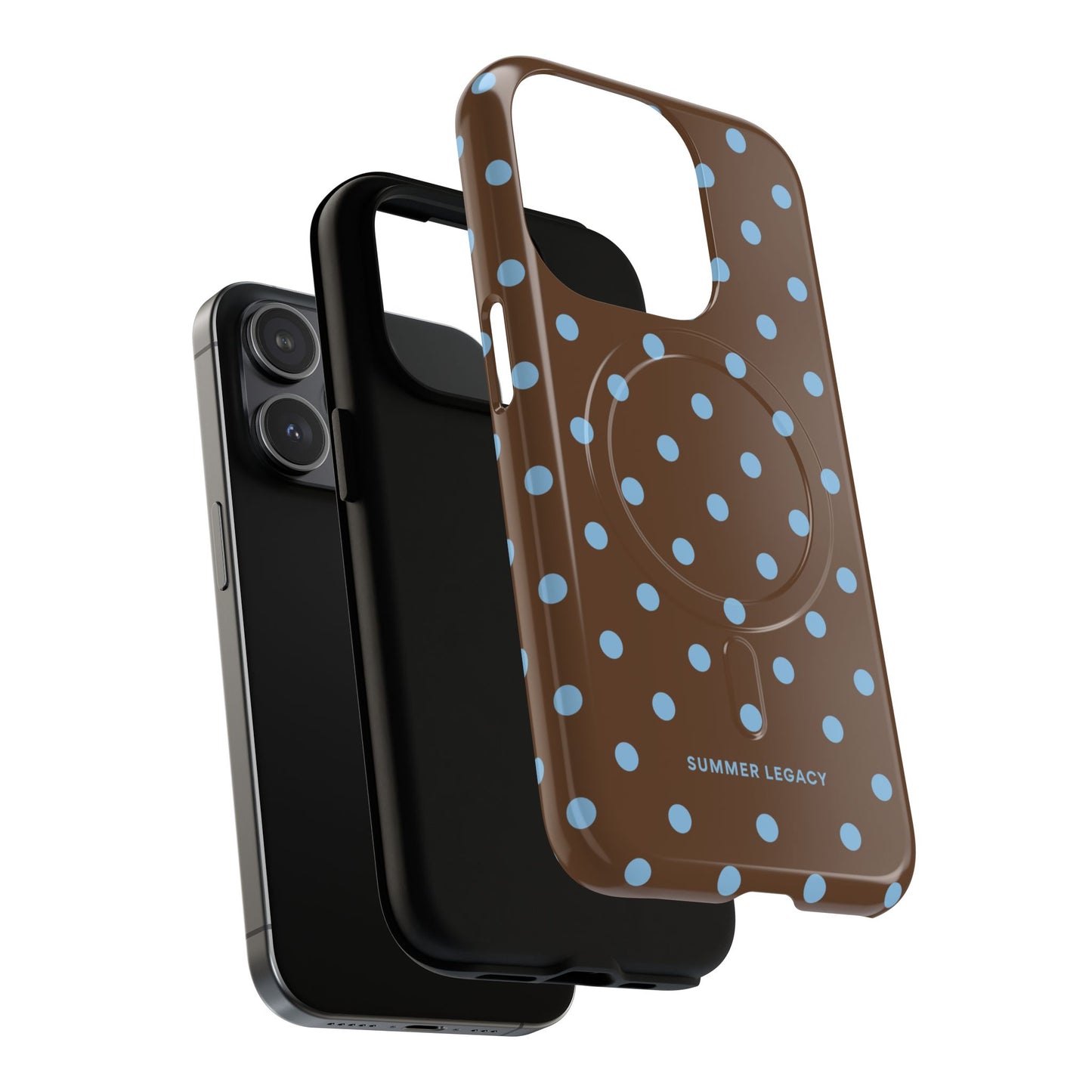 Mocha Polka Dot MagSafe Case