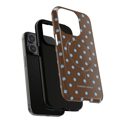 Mocha Polka Dot MagSafe Case