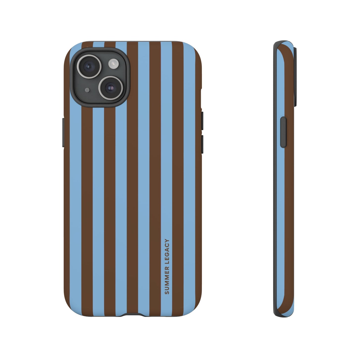 Mocha Stripe iPhone Case