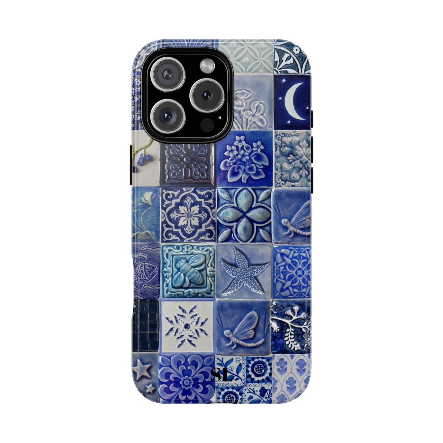 Midnight Mosaic Tiles iPhone Case
