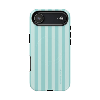 Teal Stripe MagSafe Case