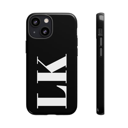 Ebony Custom Initial iPhone Case