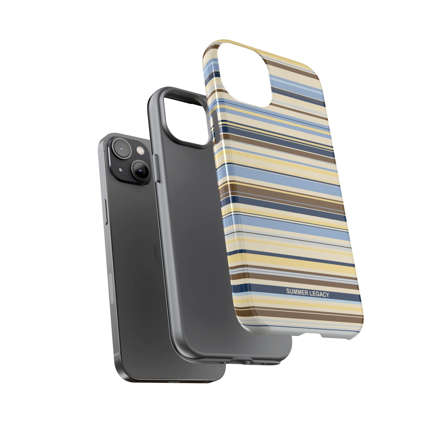 Coconut Multi-stripe iPhone Case