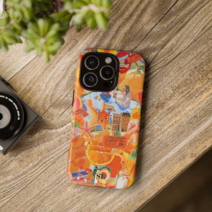 Orange Goldfish iPhone Case