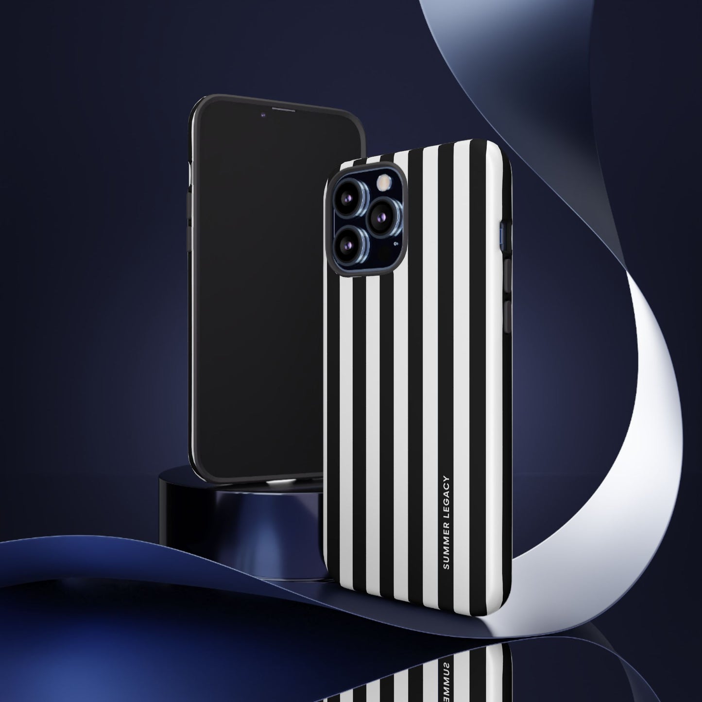 Ebony Stripe iPhone Case
