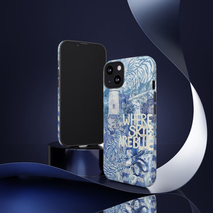 Blue Horizon iPhone Case