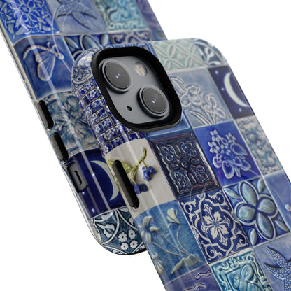 Midnight Mosaic Tiles MagSafe Case