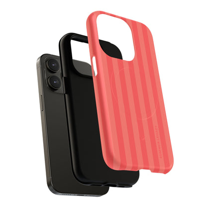 Coral Stripe MagSafe Case