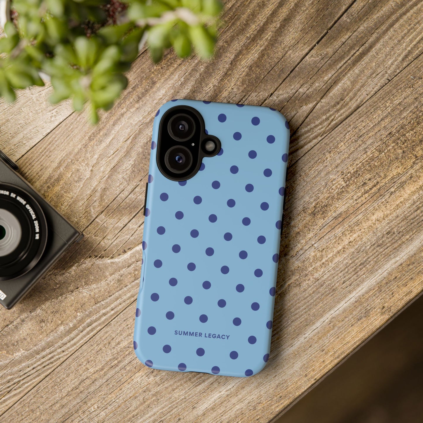 Lagoon Polka Dot iPhone Case
