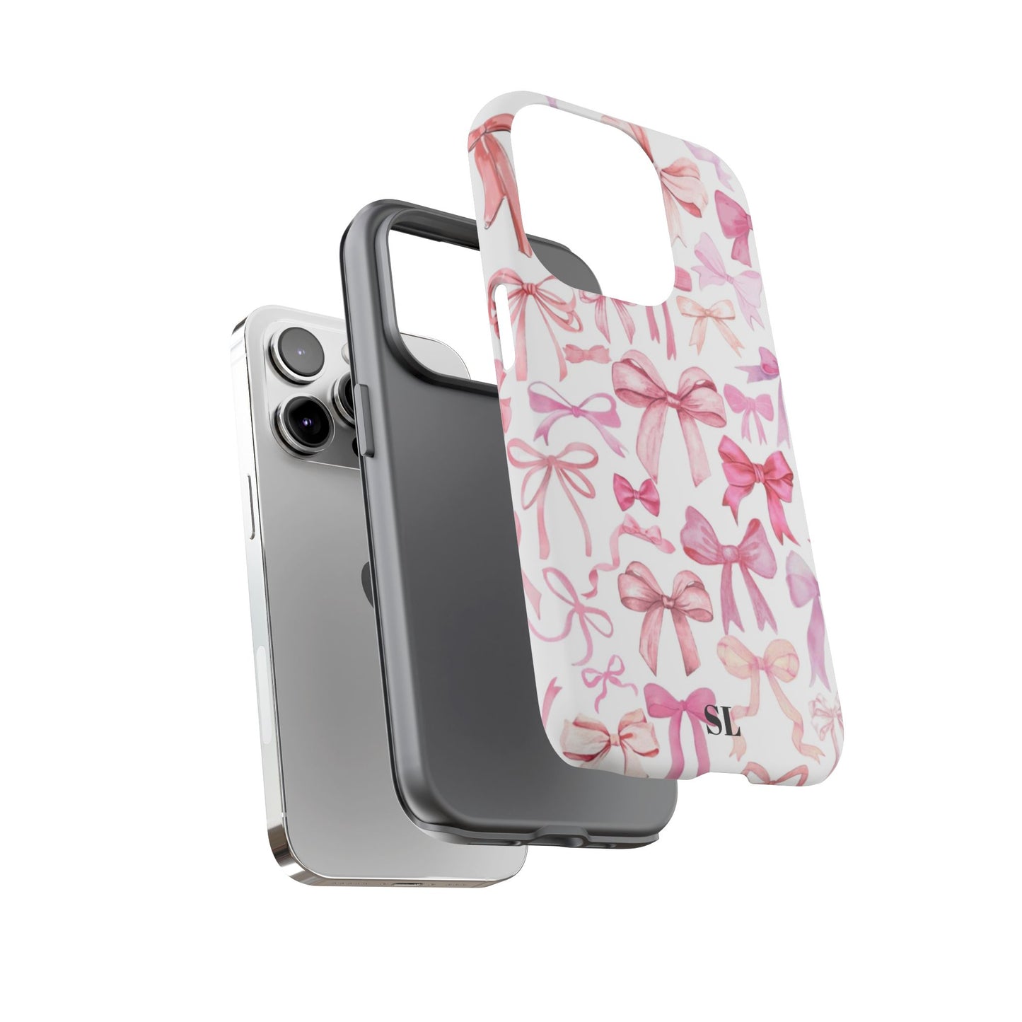 Pink Bows iPhone Case