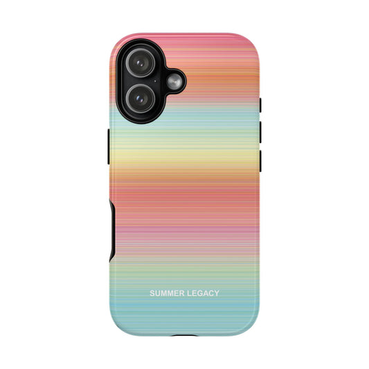 Sunrise Ombre Stripe iPhone Case