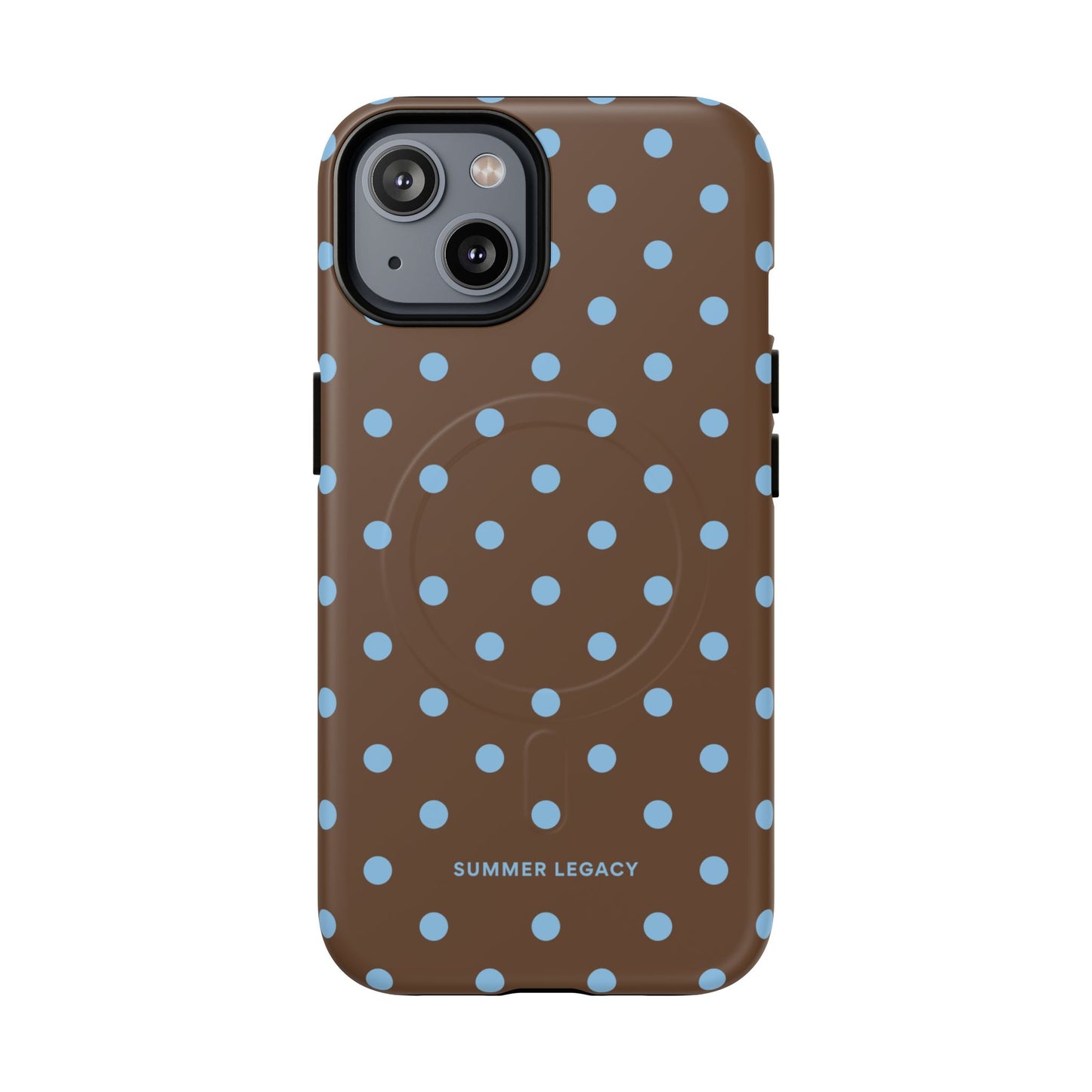 Mocha Polka Dot MagSafe Case