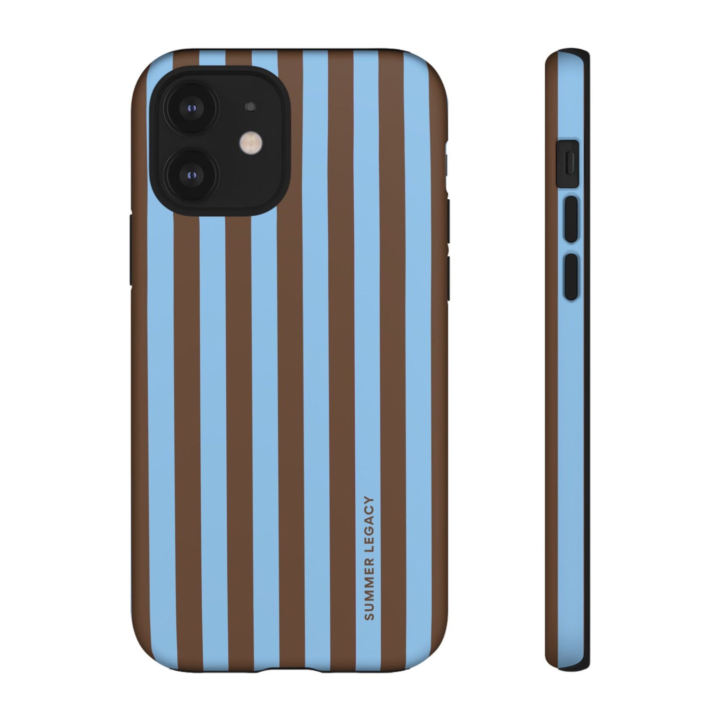 Mocha Stripe iPhone Case