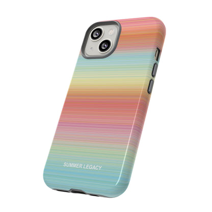Sunrise Ombre Stripe iPhone Case