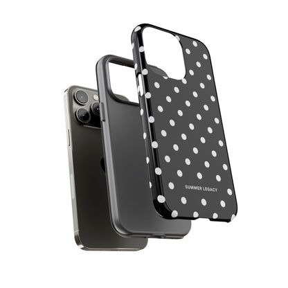 Ebony Polka Dot iPhone Case
