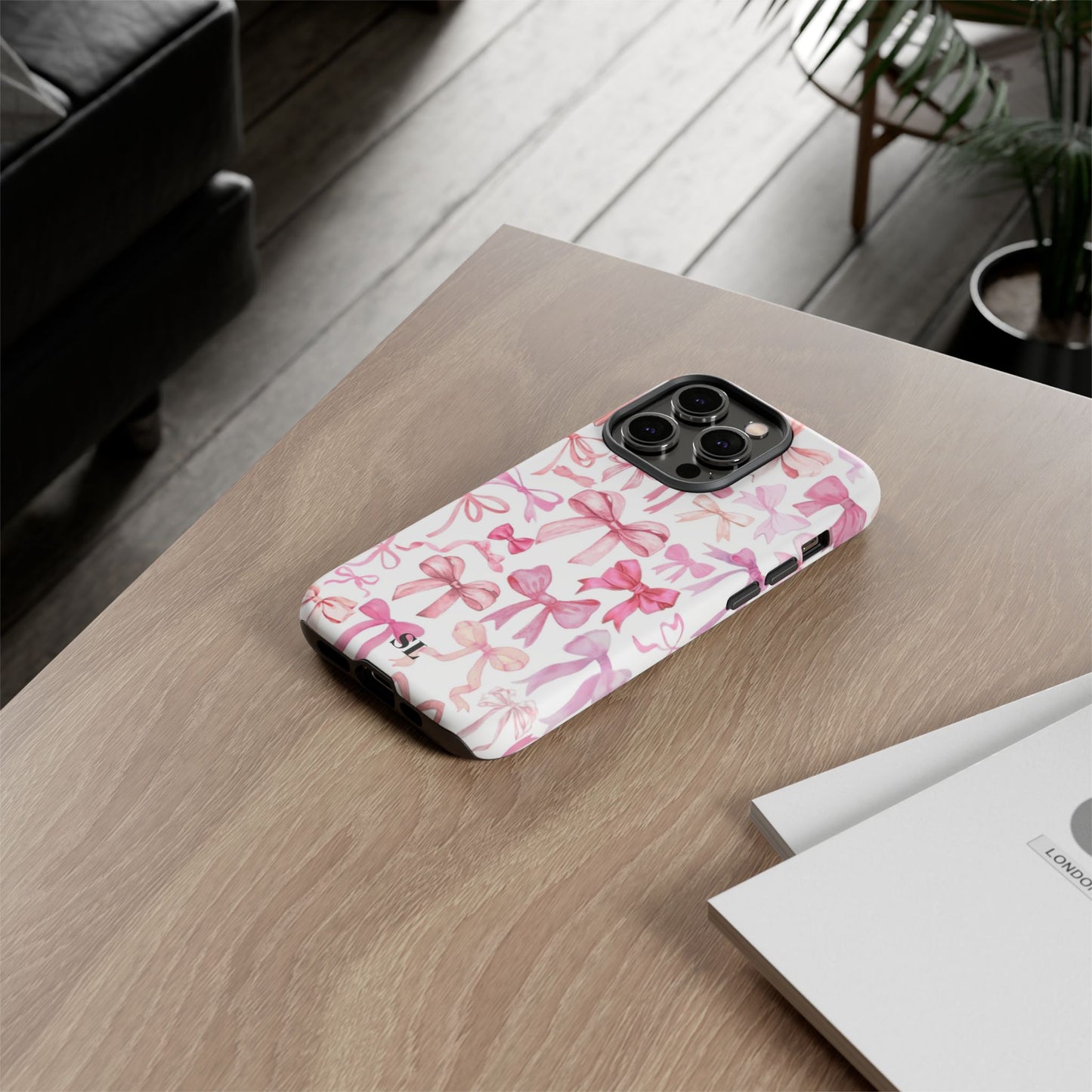 Pink Bows iPhone Case