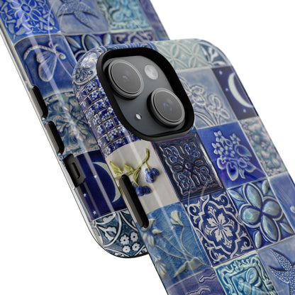 Midnight Mosaic Tiles MagSafe Case