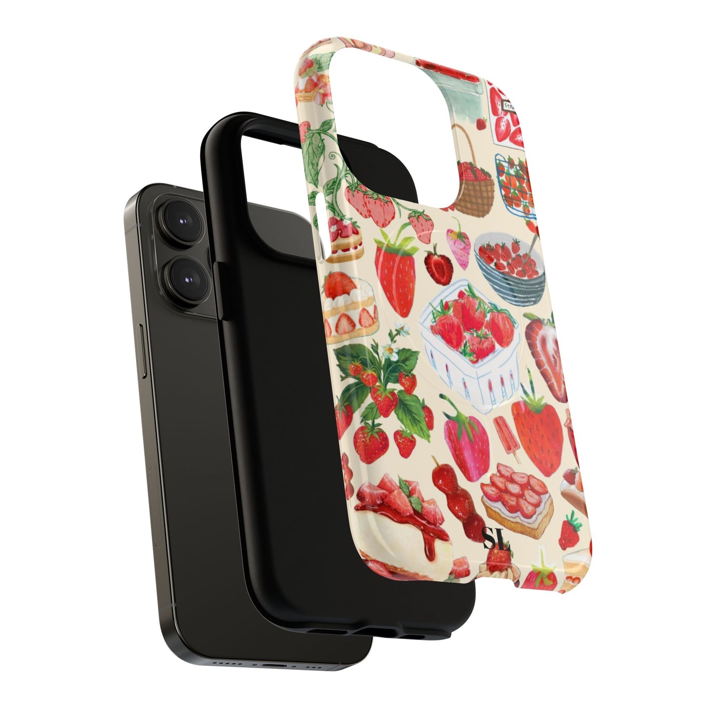 Strawberry Collage MagSafe Case